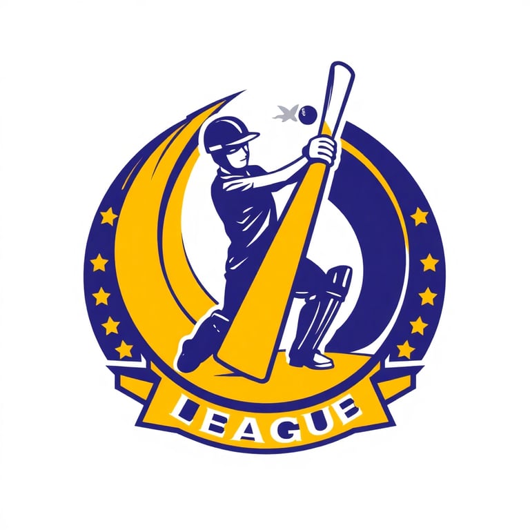 Cricket League Footer Logo