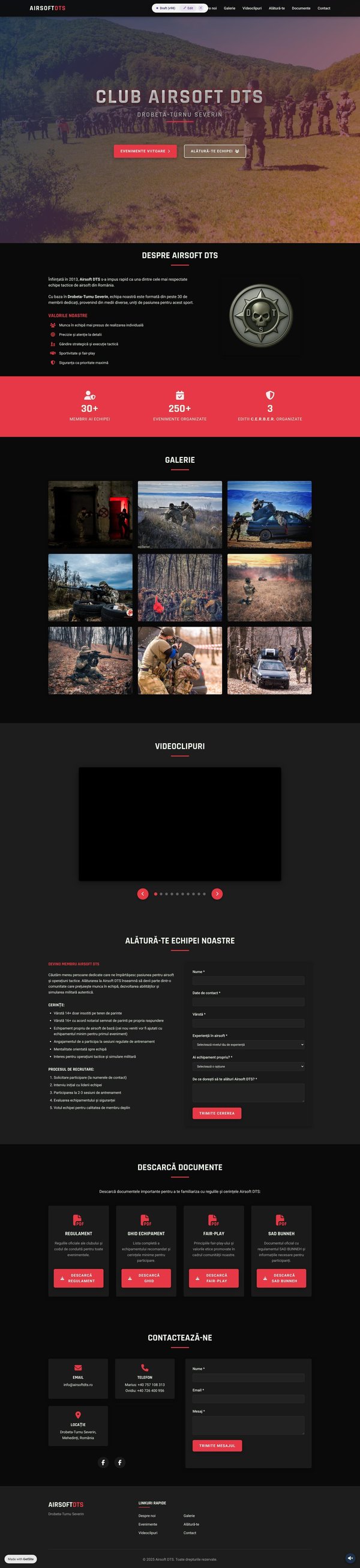 Club Airsoft DTS | Drobeta-Turnu Severin