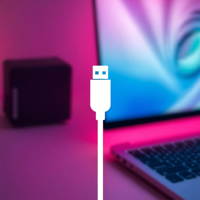 Versatile USB Connectivity Icon