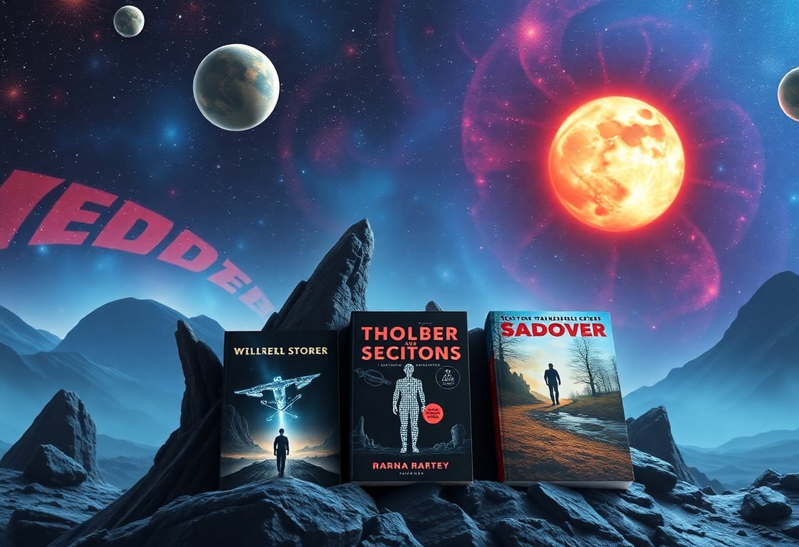 Science and technology books with futuristic themes for ReadRover ebook store