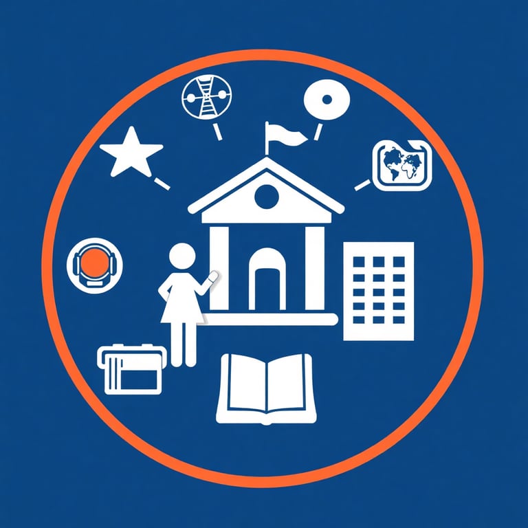 Icon representing education initiatives