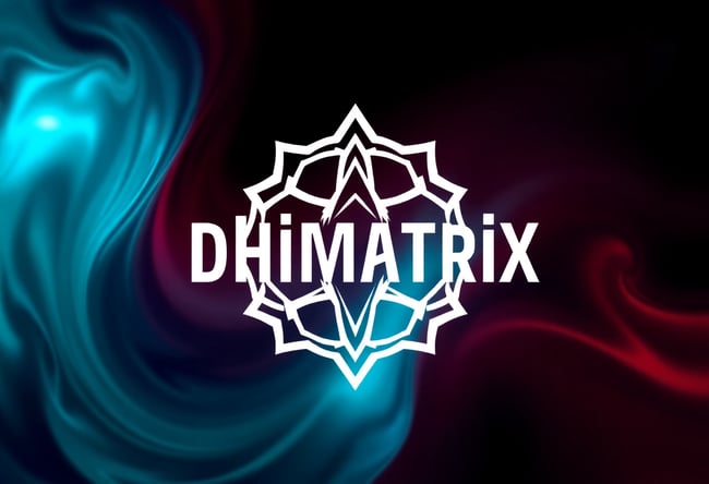 Dhimatrix Logo Design