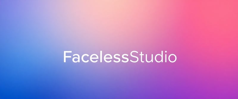 Faceless Studio AI Logo