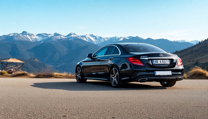 Mountain Majesty: Mercedes-Benz C-Class