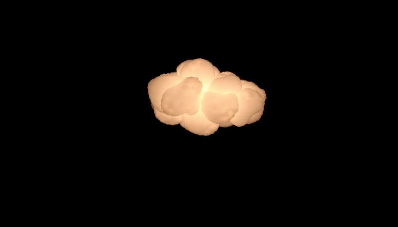 Floating Night Cloud