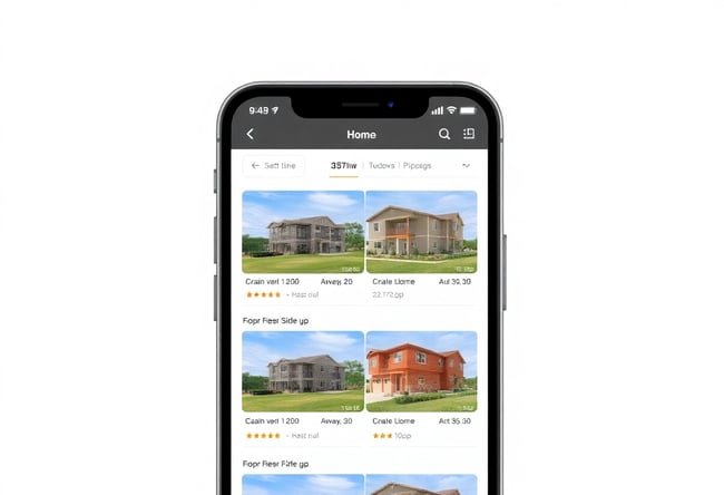 Real Estate Application Interface