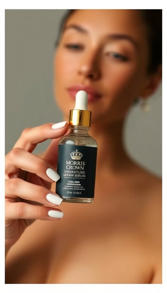 Radiant Glow with Morris Crown Serum