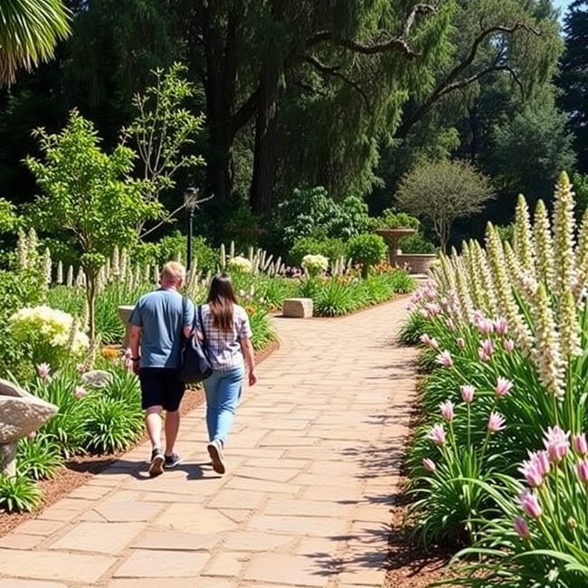 Serene Botanical Stroll