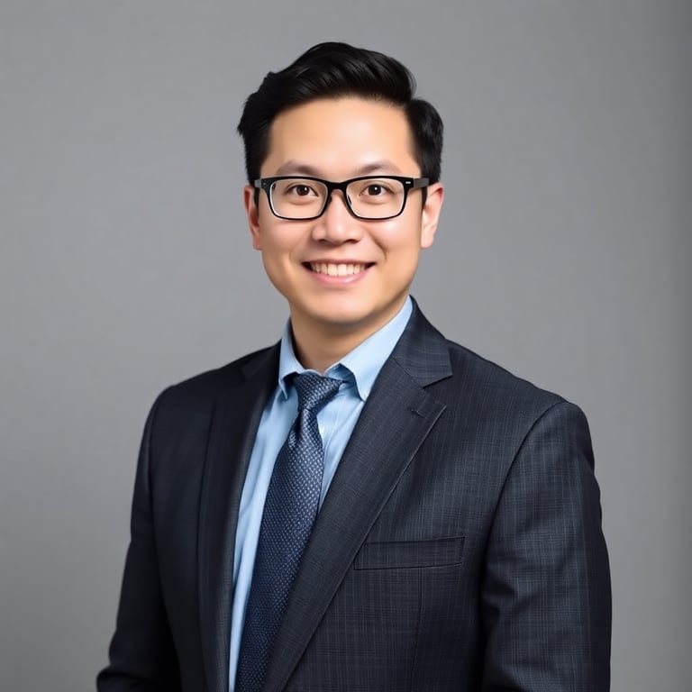 Professional headshot of CMO Michael Chen