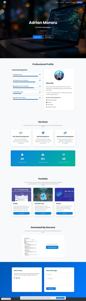 Adrian Moraru - Full Stack Developer (available for work)