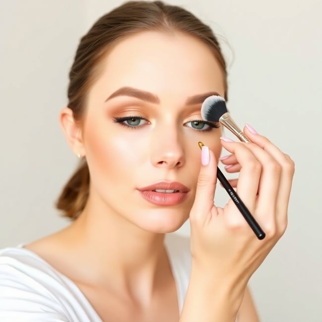 Glamorous Makeup Application