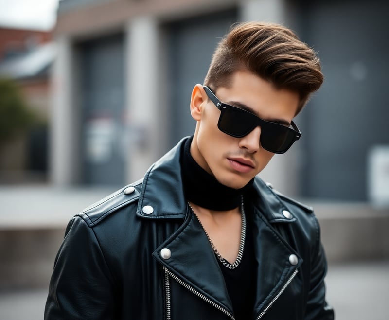 Urban Chic in Leather