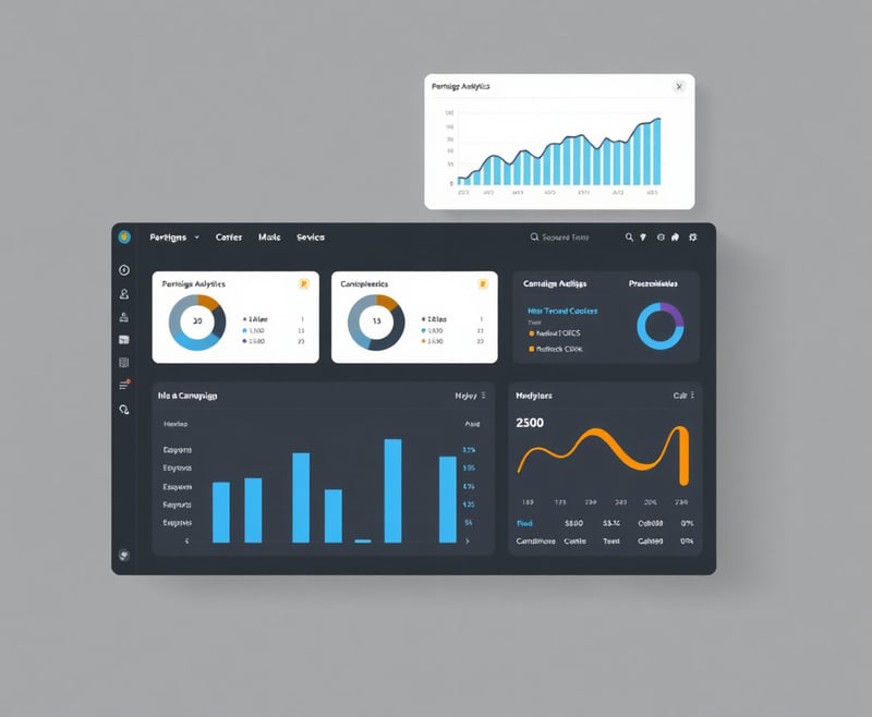 Marketing Analytics Dashboard Mockup