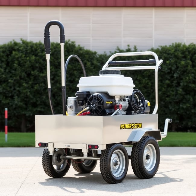 High-Pressure Cart Jetter