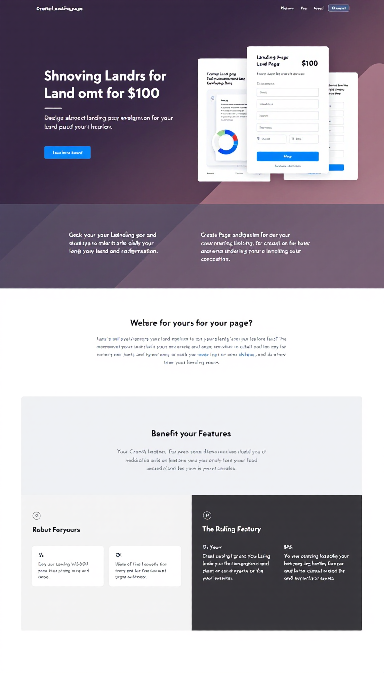 Landing Page Development Service Overview