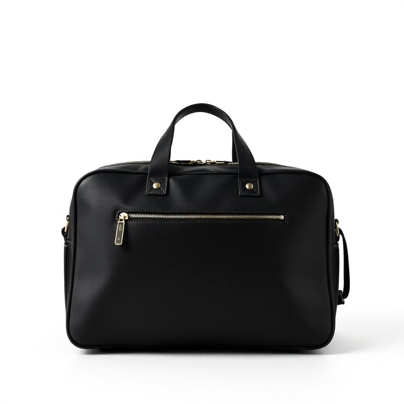 Sleek Black Travel Accessory Bag