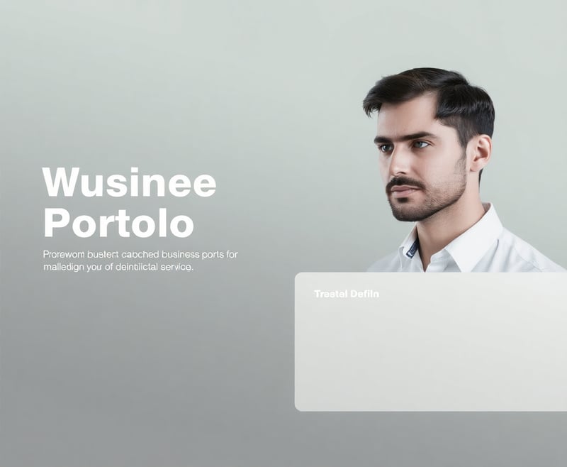 Professional Business Portfolio Sample