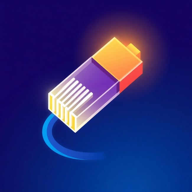 Fast Network Connectivity Icon