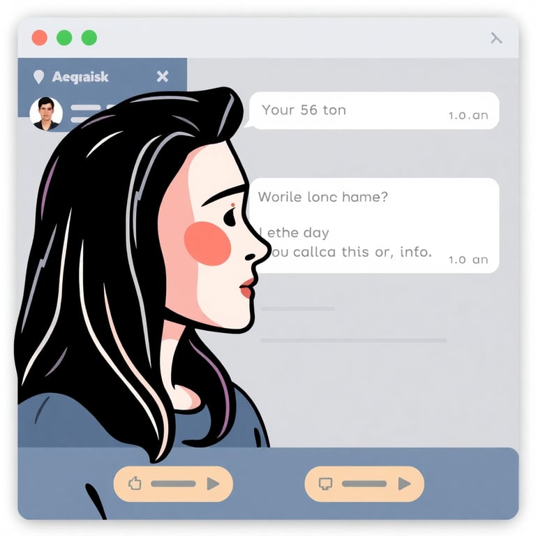 User avatar in chat interface