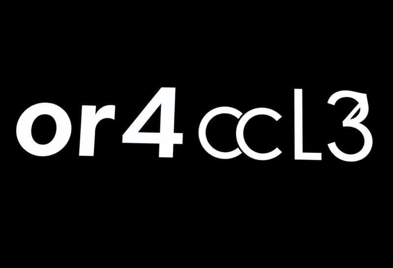 Or4cl3 AI Logo - White Design