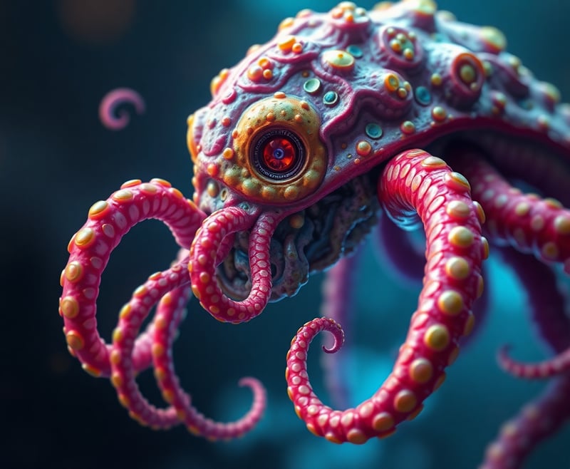 Colorful Tentacled Enigma