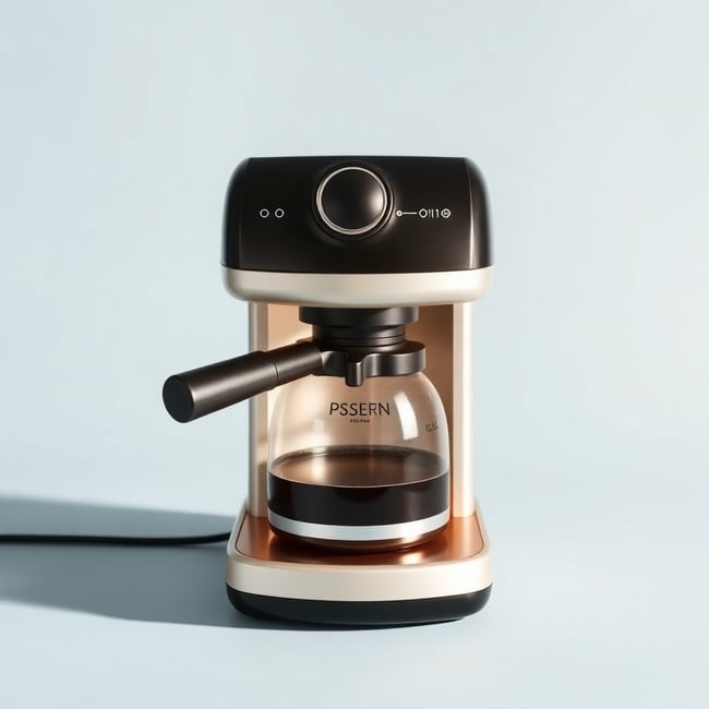 Sleek Modern Coffee Maker