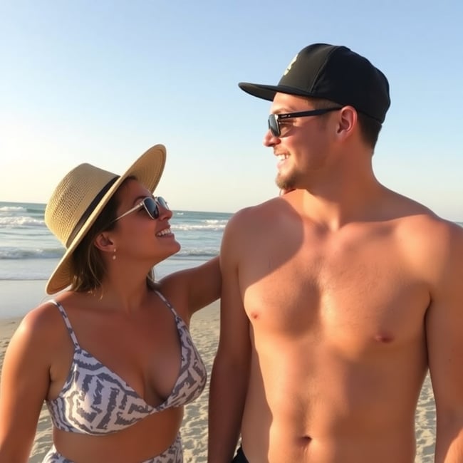 Beach Bliss: Our First Vacation