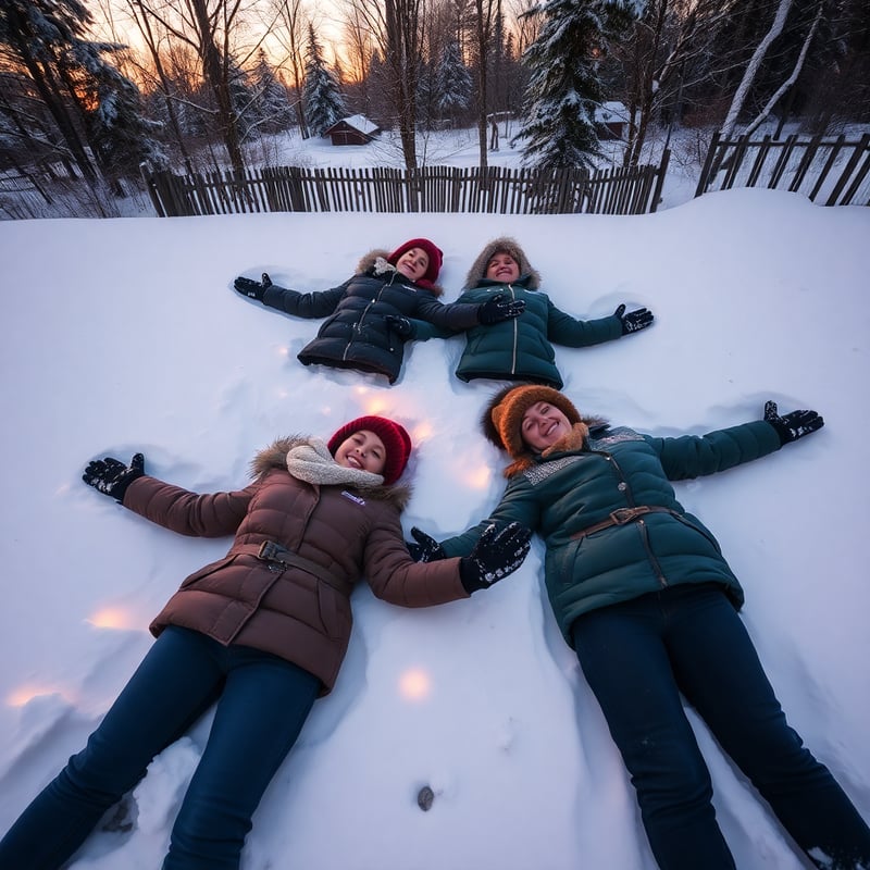 Joyful Snow Angels