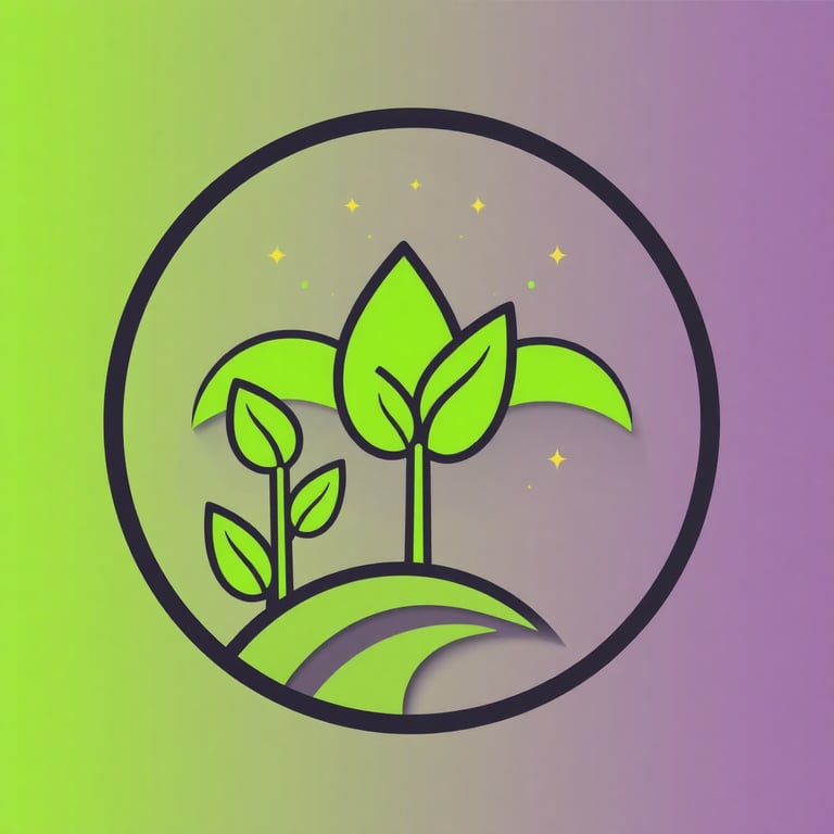 Icon representing sustainable agriculture
