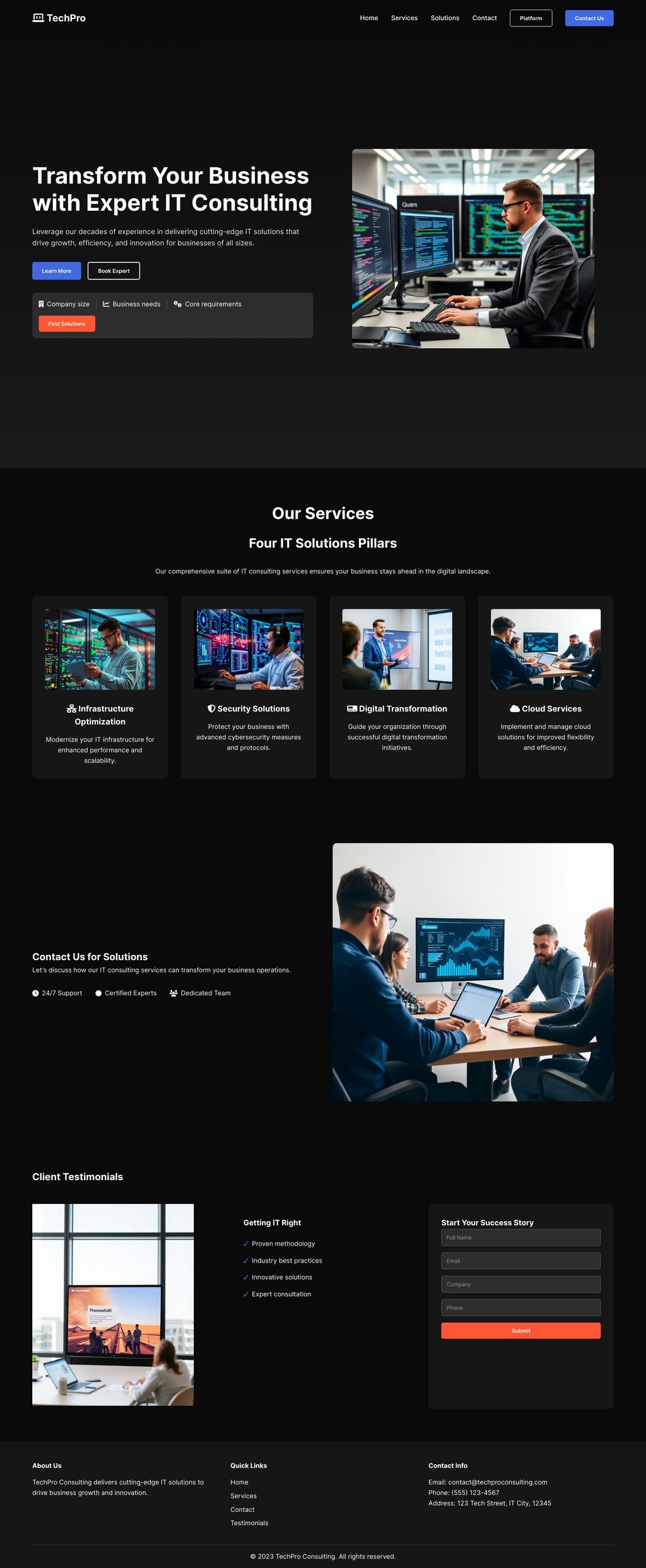 TechPro Consulting - IT Solutions & Services
