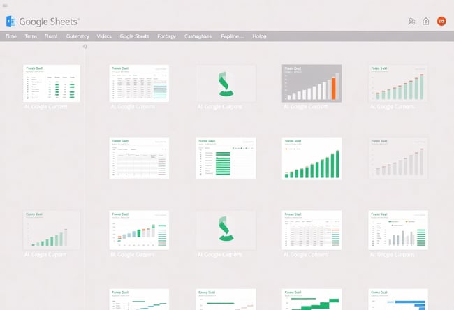 Google Sheets Web Display Layouts