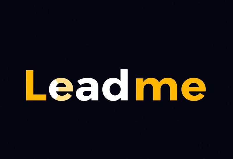 LeadMe Logo Design