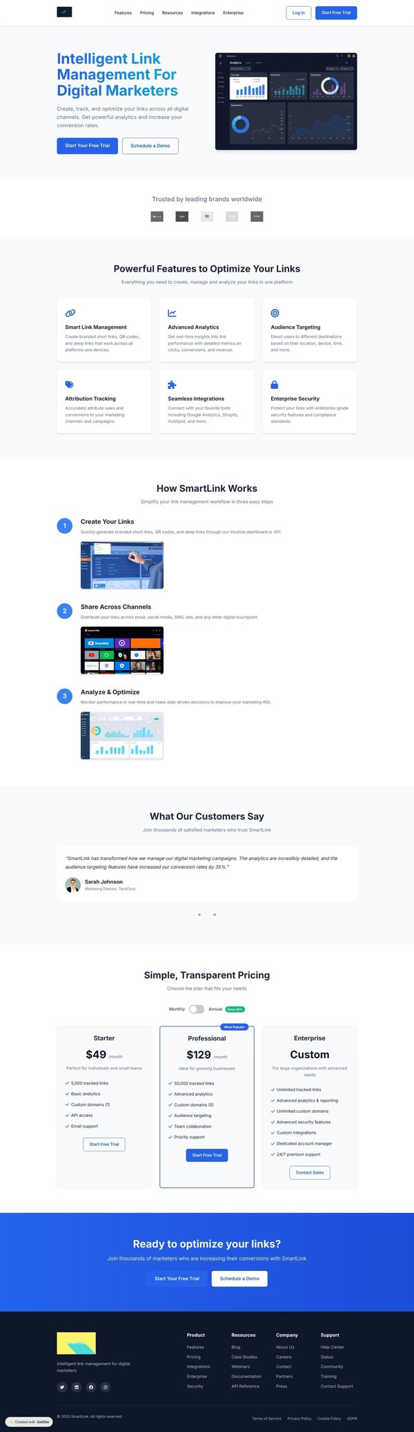 SmartLink - Intelligent Link Management Platform