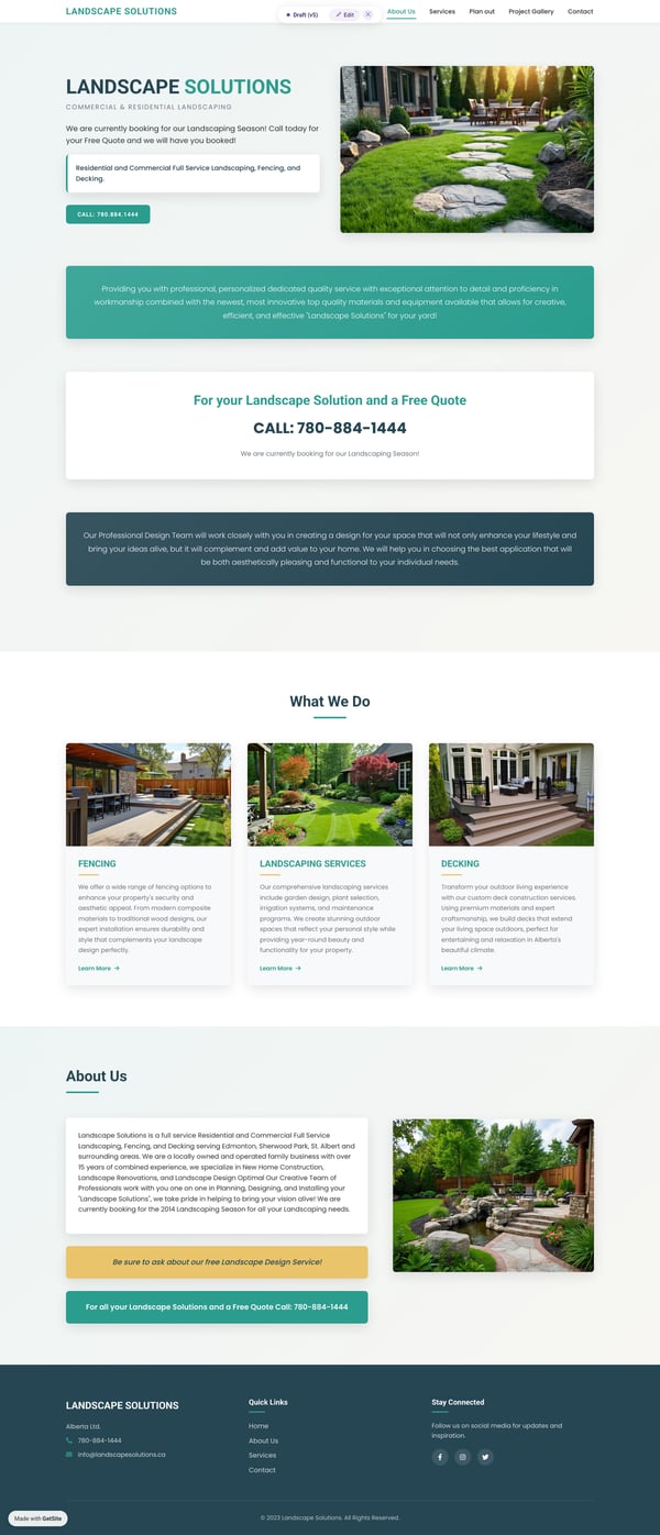 Landscape Solutions - Commercial & Residential Landscaping Alberta Ltd.