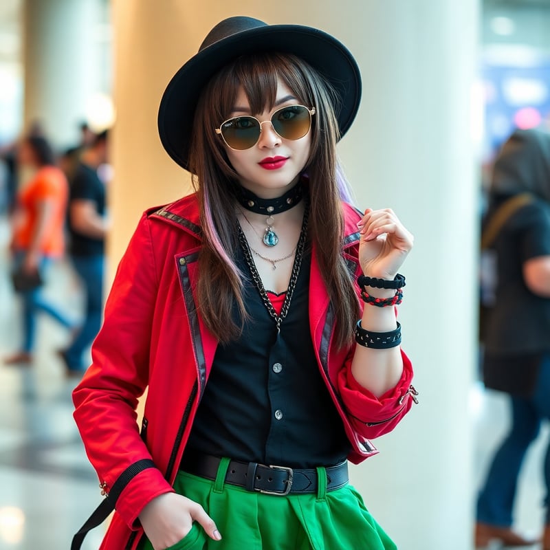 Cosplay de Anime Rocker