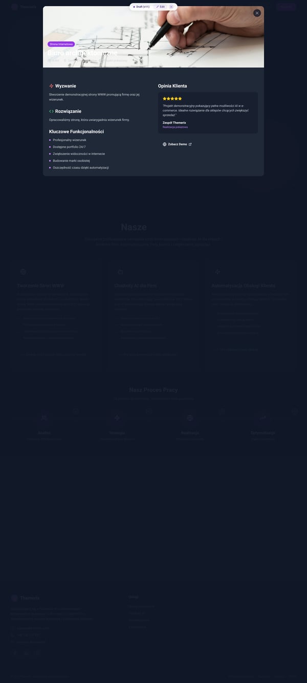  Themerix | Tworzenie Stron WWW, Chatboty AI Automatyzacje