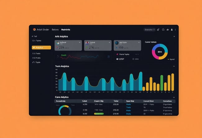 MLM Dashboard Analytics Interface