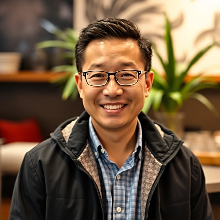 Portrait of Robert Chen, satisfied customer