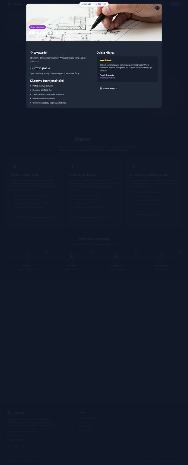  Themerix | Tworzenie Stron WWW, Chatboty AI Automatyzacje