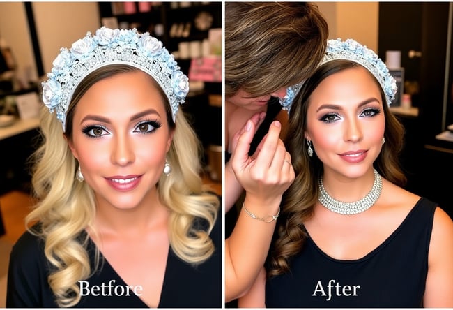 Makeup Transformation at Dio's Gracia Beauty Salon