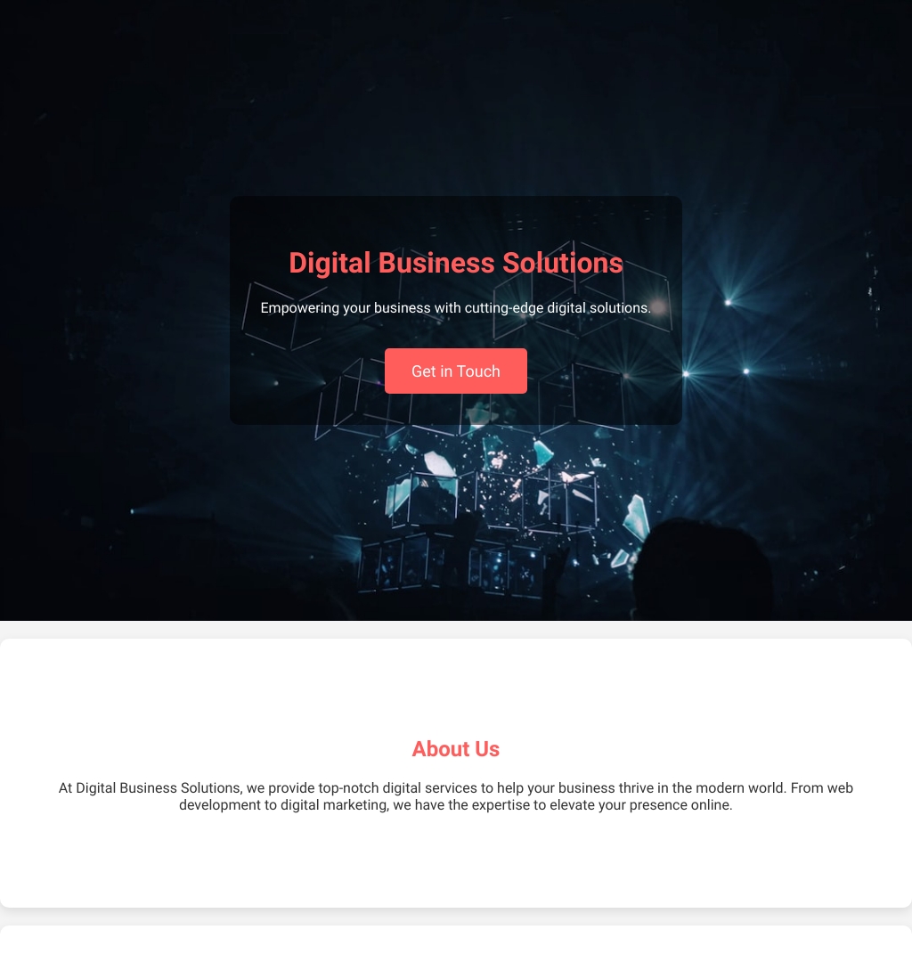 Digital Business Solutions