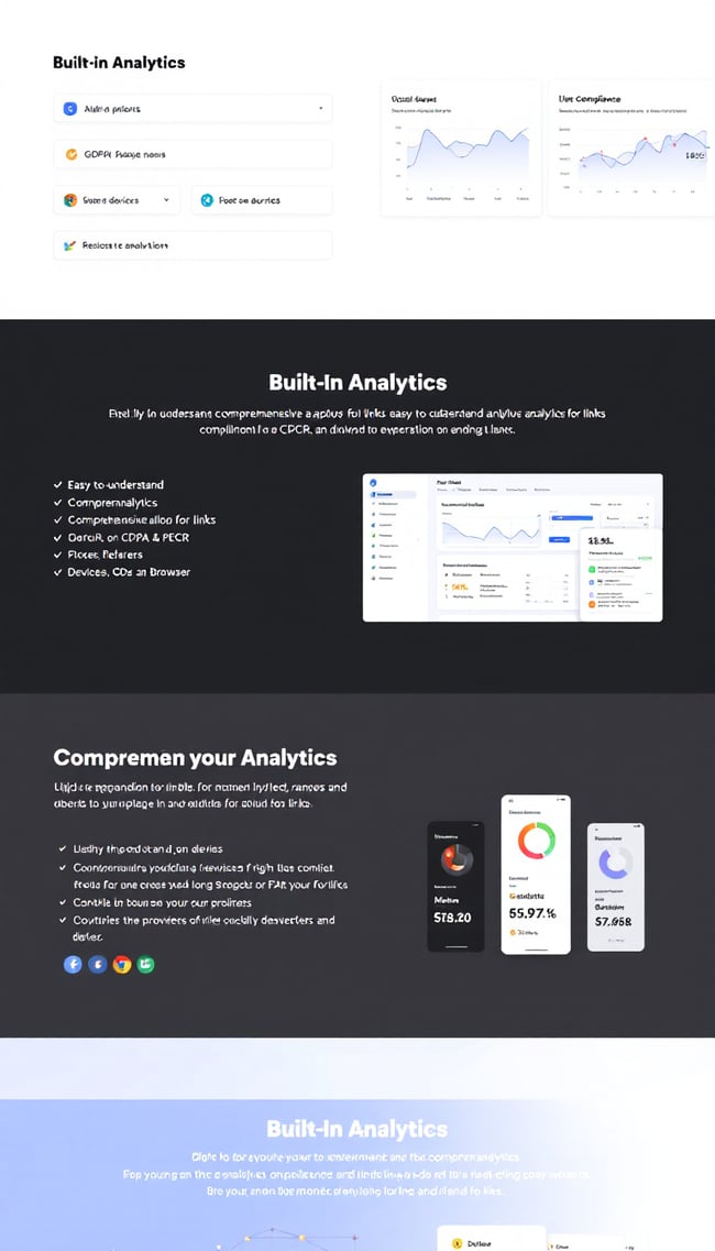 Analytics Insights Landing Page