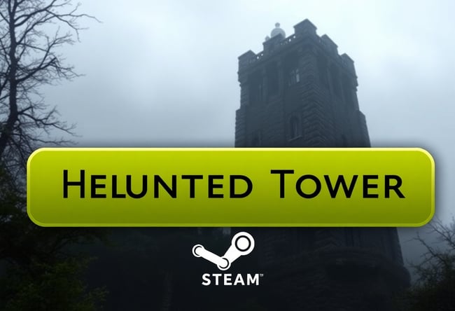 Haunted Tower on Steam Button