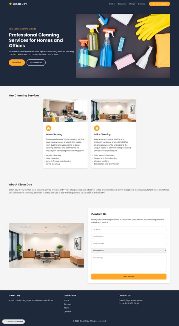 Clean Day - Professional Cleaning Services