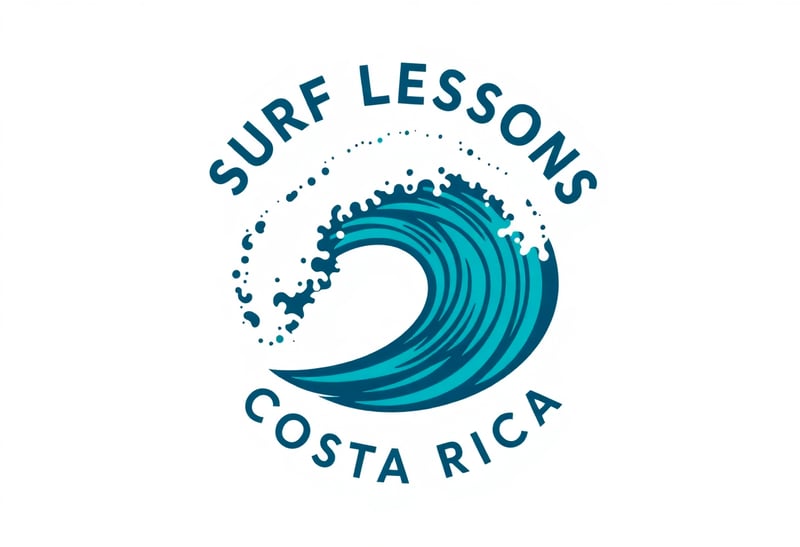 Surf Lessons Costa Rica Wave Logo