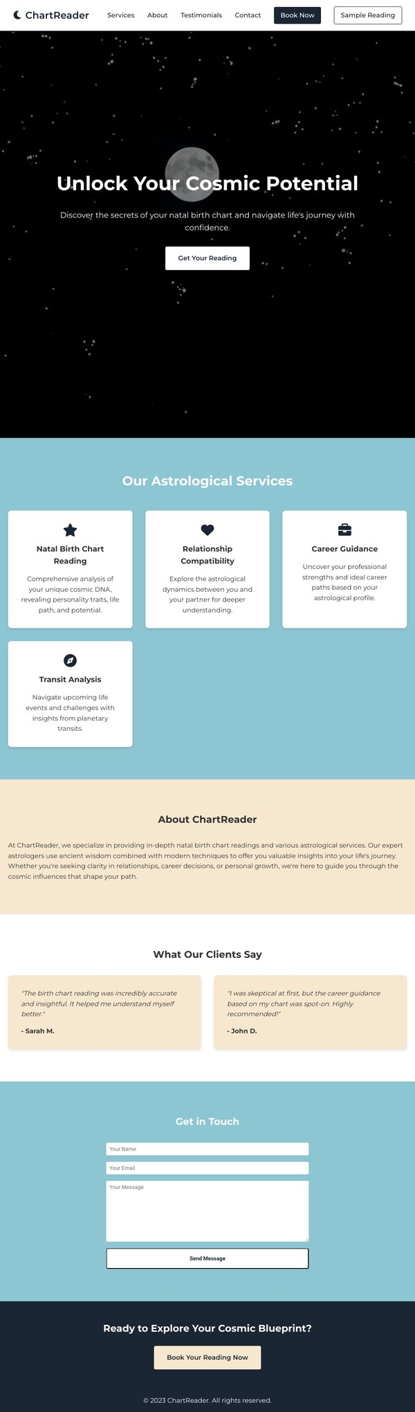 Astrology & Birth Chart Readings | ChartReader