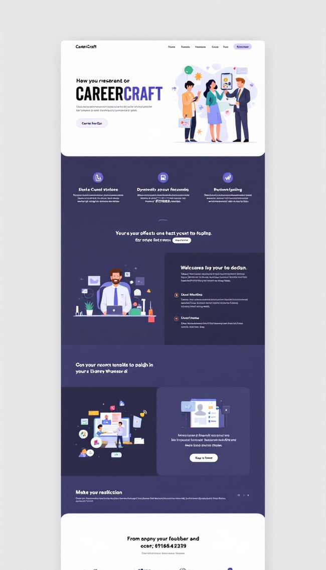 CareerCraft Responsive Web Design