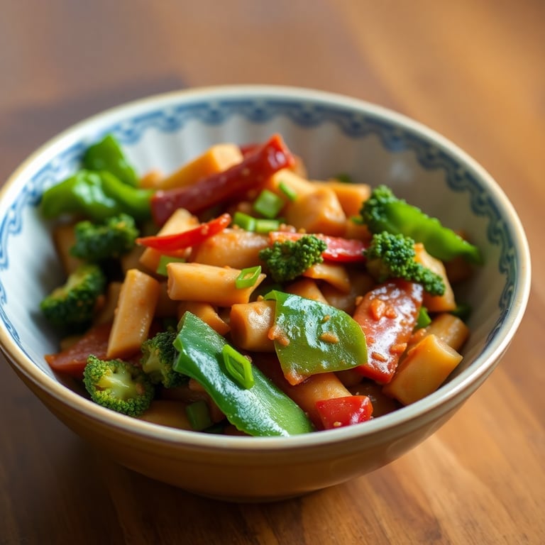 Asian fusion stir-fry