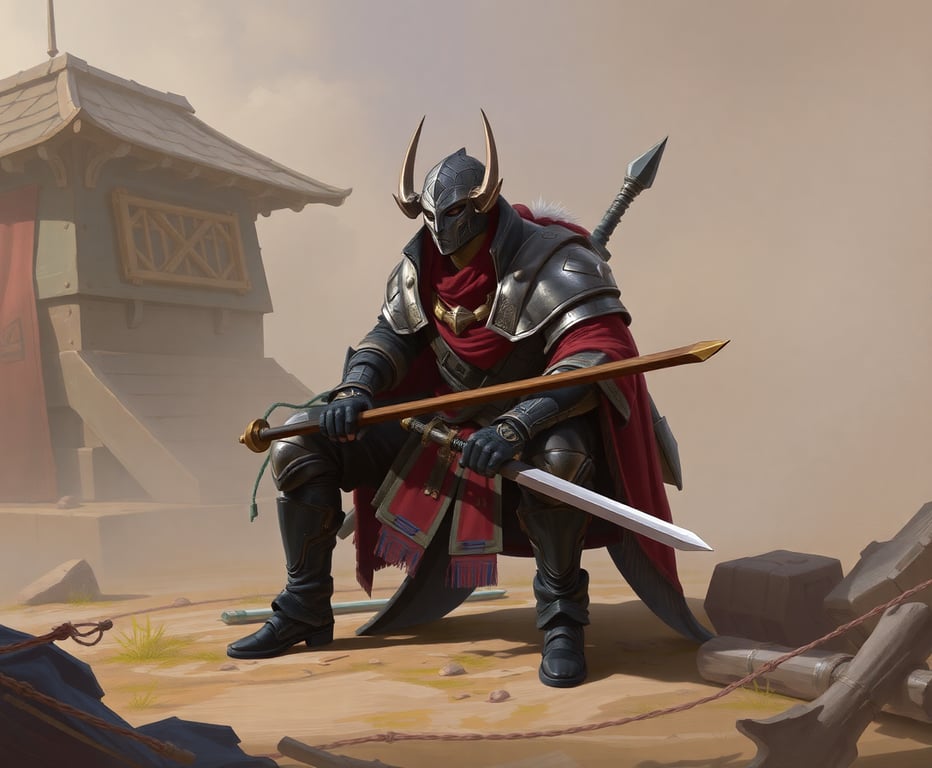 Arknights character Kal'tsit preparing for battle