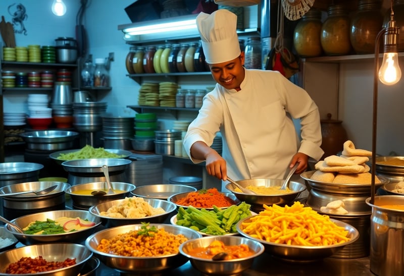 Bhoothnath Chef Preparing Traditional Indian Cuisine